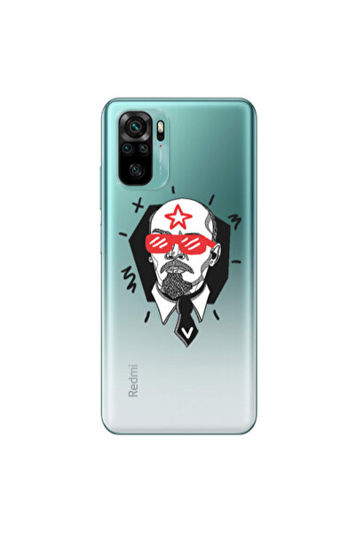Other Xiaomi Redmi Note 10S Stars and glasses Transparent Silicone TPU Θήκη