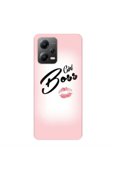 Other Xiaomi Poco X5 Girl boss kiss Transparent Silicone TPU Θήκη