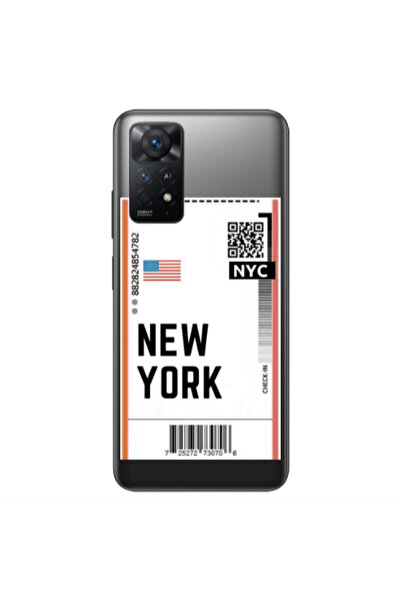 Other Xiaomi Redmi Note 11 4G New York NYC Transparent Silicone TPU Θήκη