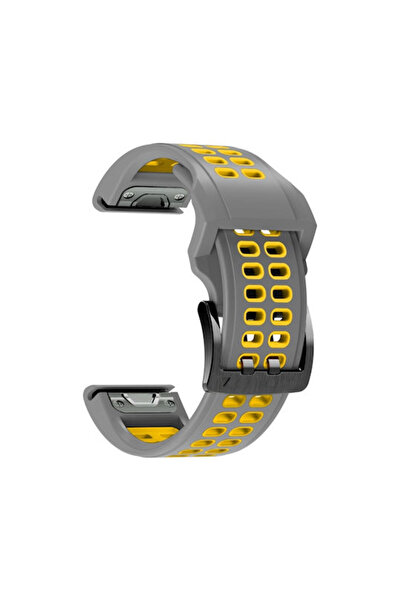 OEM Λουράκι Σιλικόνης Γκρι (Fenix 3 / 5X / 5X Plus / 6X / 6X Pro / 7X / 7X Pr...