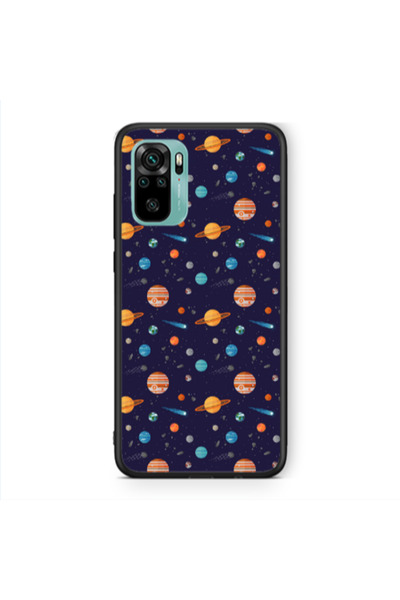 Other Xiaomi Redmi Note 10 4G Planets Black Glossy Θήκη