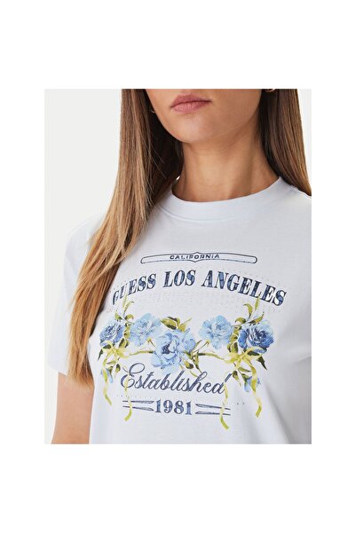 Guess Γυναικείο T-shirt W6GI27K3160 Μπλε