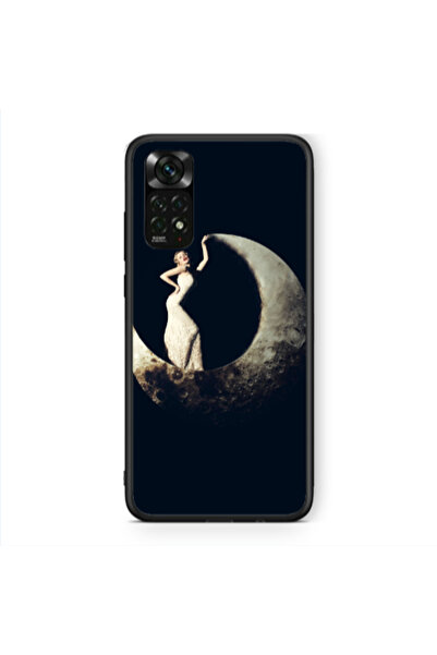 Other Xiaomi Redmi Note 11 Pro 5G Woman in moon Black Glossy Θήκη