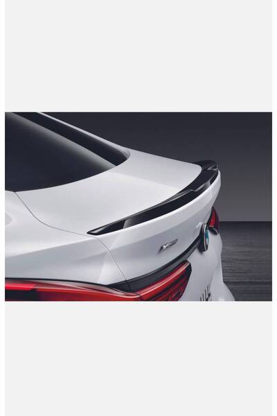 Harphour Bmw 2 Serisi F44 Uyumlu Bagaj Üstü Yarasa Spoiler Pianoblack İthal A...