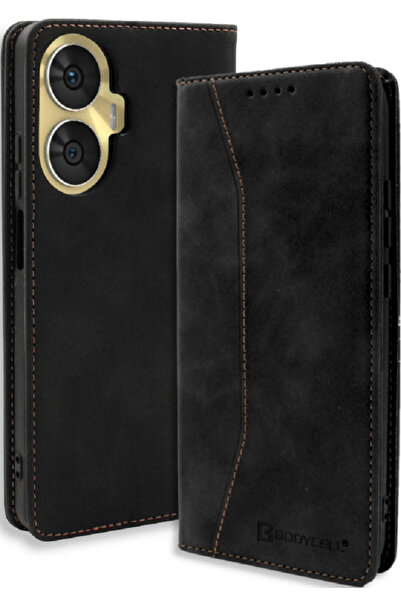Bodycell Θήκη - Πορτοφόλι Realme C55 - Black