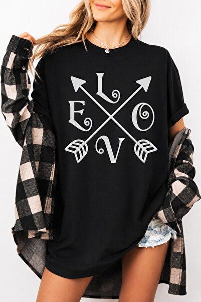 Auryne Jewelry Oversize Love Special for Lovers Unisex Design Print T-Shirts ...