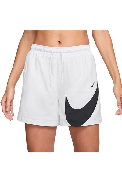 Nike W NSW CLS WVN MR 5 " ΣΟΡΤΣ ΜΕ ΛΟΓΟΤΥΠΟ HM8979-100 Λευκό L