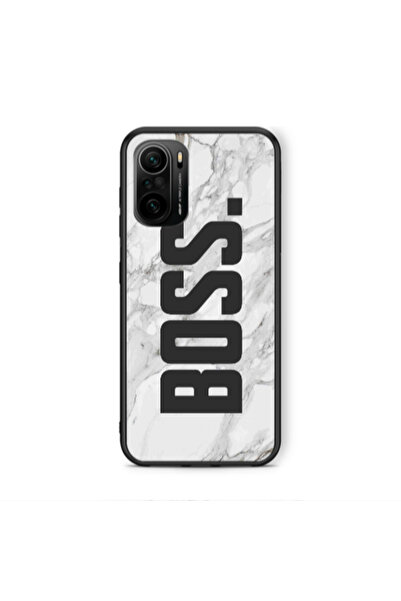 Other Xiaomi Poco F3 Marble Boss Black Glossy Θήκη