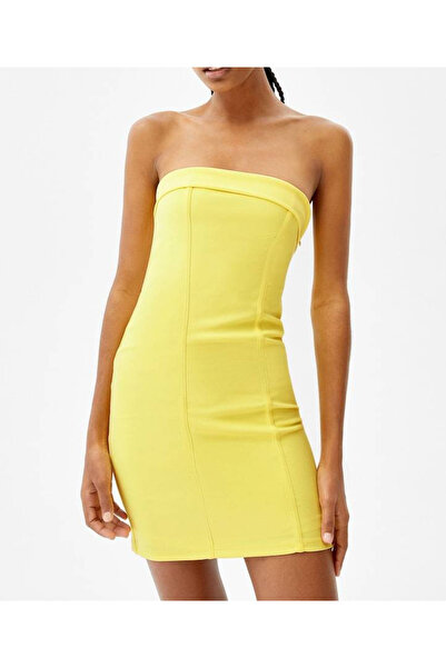 Evendi Rochie scurta, Galben