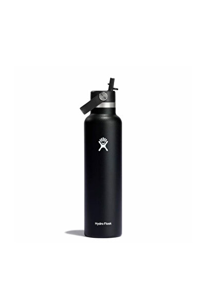 Hydro Flask 21 ουγκιές (621 ml) ΣΤΑΝΤΑΡΤ ΕΥΚΑΜΠΤΟ ΚΑΠΑΚΙ ΜΕ ΚΑΛΑΜΑΚΙ ΜΑΥΡΟ S2...