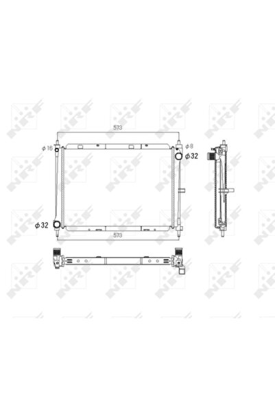 NRF Radiator Racire Motor NISSAN MICRA 3/NOTE