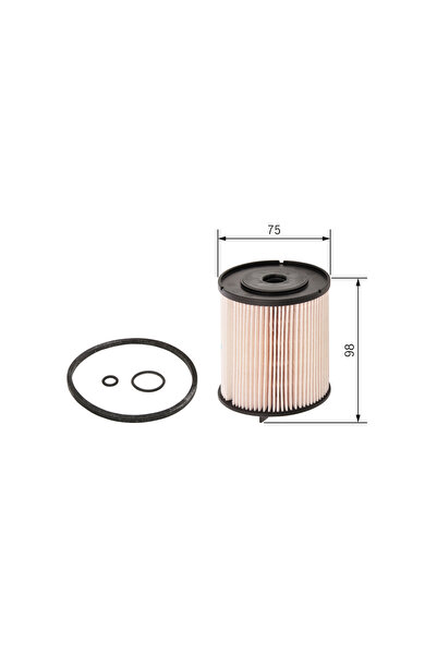 Bosch Filtru Combustibil Audi A2 1.2d/1.4d 02.00-08.05