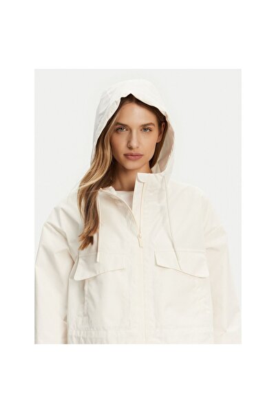 Armani Exchange Jachetă de tranziție pentru femei XW000417 AF12806 Crem
