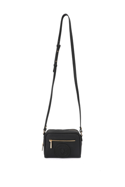 U.S. Polo Assn. Black-Black Women's Messenger Bag Us26633