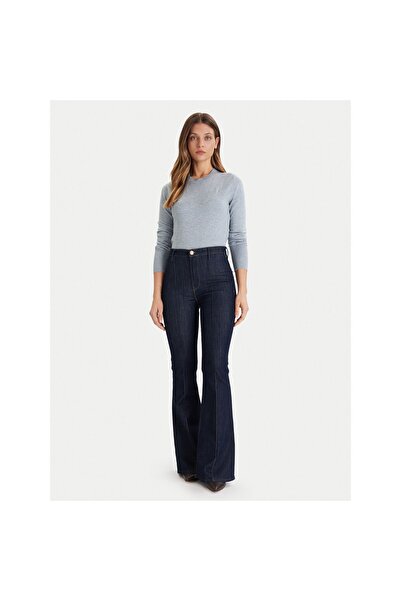 Guess Jeans Pulover de damă W4BR83Z3HO2 Albastru