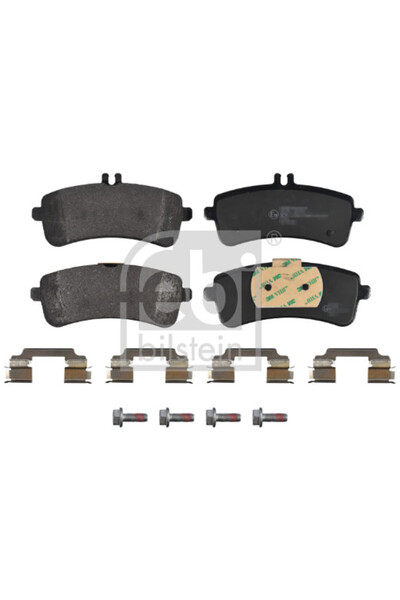 FEBI BILSTEIN Set Placute Frana Spate Mercedes Amg Gt (c190) Amg Gt (r190) Am...