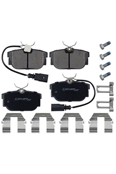 FEBI BILSTEIN Set Placute Frana Spate (cu Lacat cu Suruburi de Ghidare a Etri...