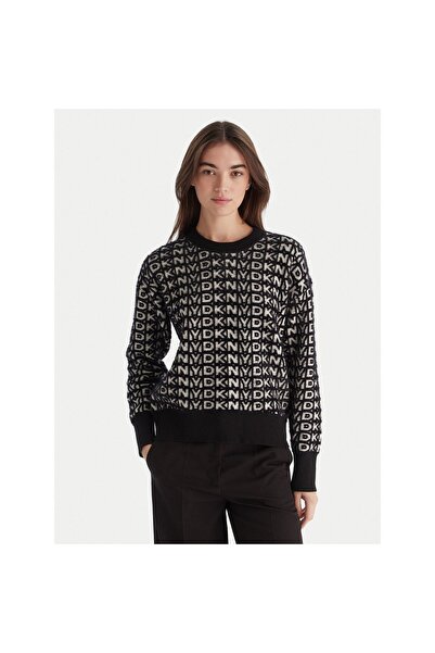 Dkny Pulover de damă P5MSAX92 Negru