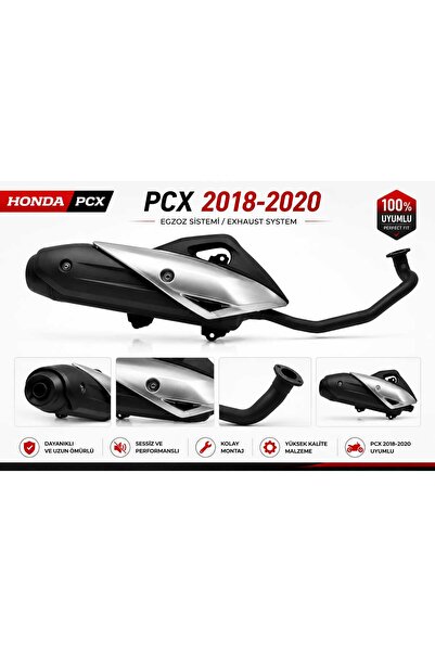 SEÇ honda Pcx 125 Egzoz Komple 2018-2019-2020 a kalite