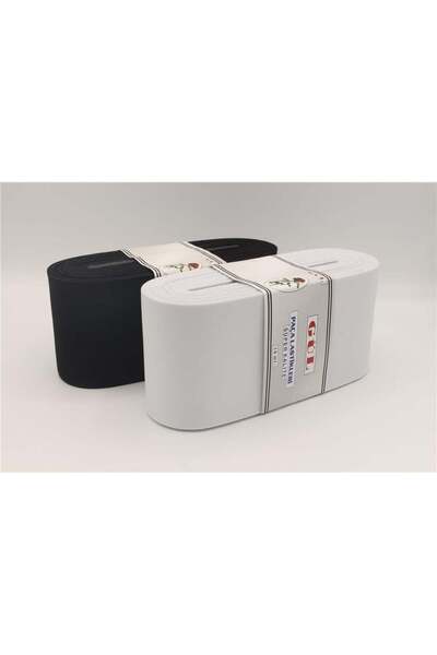 karantuhafiye Hard Woven Rubber Tapes 10 cm - 10 Mt White