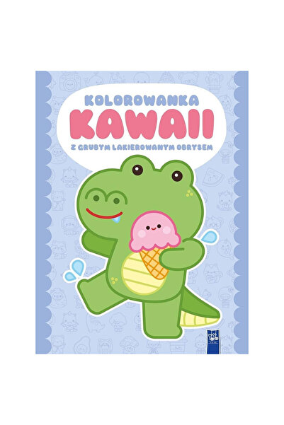 OEM Carte de colorat Yoyo Books Kawaii cu contur lucios 32 pagini