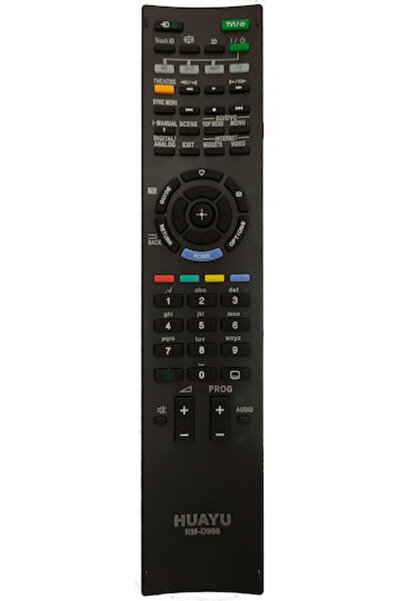 HUAYU Compatible Remote Control RM-D998 (Sony) for Τηλεοράσεις Sony