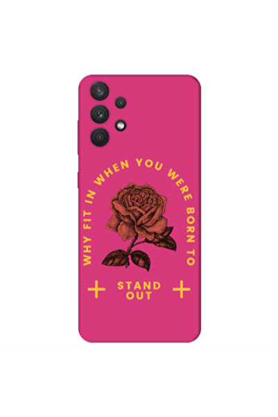 Other Samsung A32 4G Stand out Fuchsia Colored Silicone TPU Θήκη