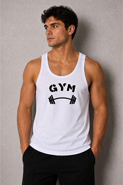 cesita Gym Printed Men's Fitness Athlete Singlet