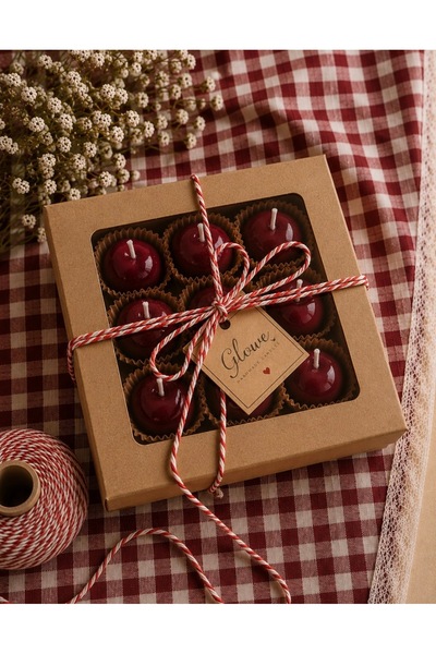 Glowe Candles Dekoratif Mum Seti