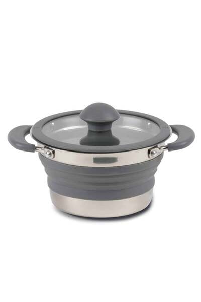 Kampa Foldable 1L Gray Camping Pot