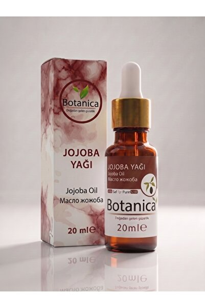botanica 100% Pure Cold-Pressed Jojoba Oil 20 ml – Sebum Balancing and Anti-P...