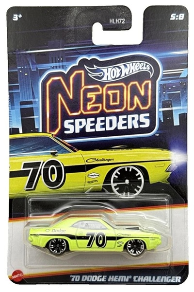 Hot Wheels x Sinsay سلسلة الفضة 2026 نيون سبيدرز دودج هيمي تشالنجر '70