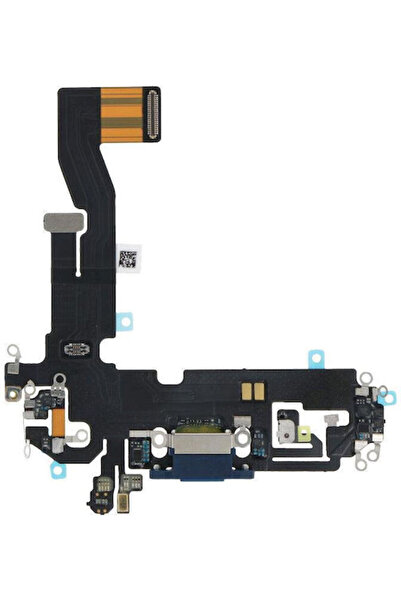 OEM Apple Iphone 12 12 Pro Καλώδιο Flex Φόρτισης με Συνδετήρα Μπλε Ειρηνικού