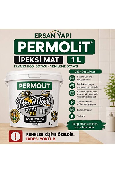 Permolit Pop And Rols Yenileme Boyası