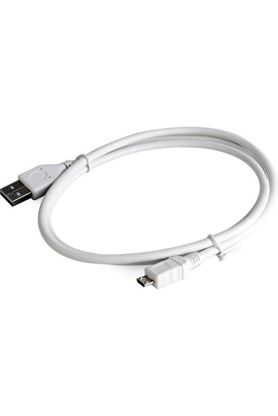 Cablexpert Καλώδιο USB 2.0 σε micro USB, τυπικό, 1μ, Λευκό (CCP-MUSB2-AMBM-W-1M)