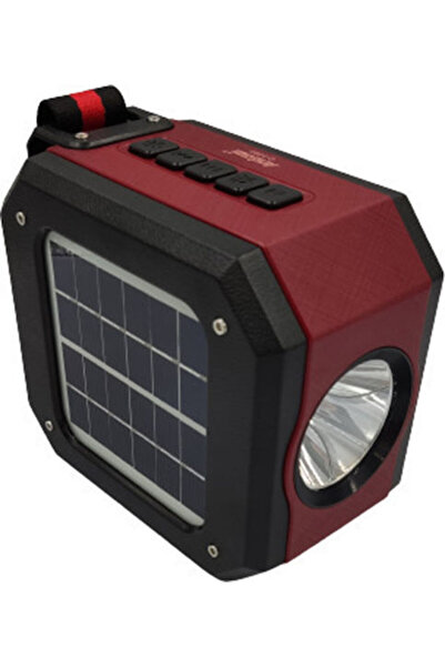 Andowl Q-5393 Ηχείο Bluetooth με Ραδιόφωνο Κόκκινο