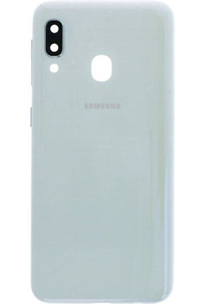 Samsung A202f Galaxy A20e Κάλυμμα Μπαταρίας + Φακός Κάμερας Λευκό Γνήσιο