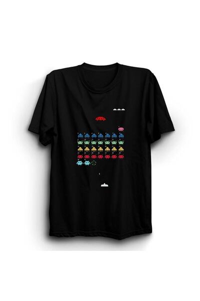 ZOKAWEAR Space Invaders, Ρετρό Παιχνίδια, Παιχνίδι Galaxy T-Shirt