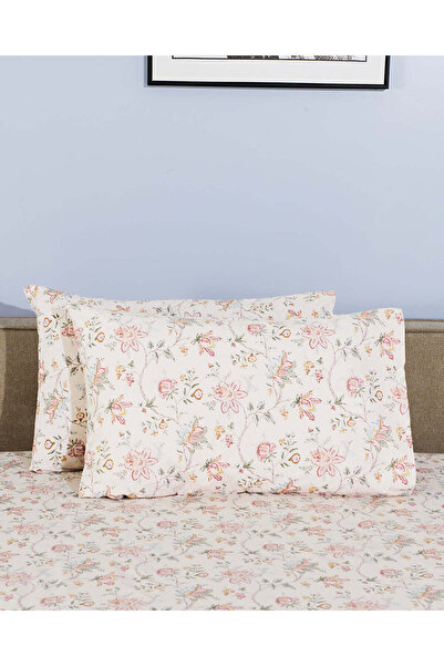 REDTAG Multicolour Floral Printed Pillowcase Set (2 Piece)