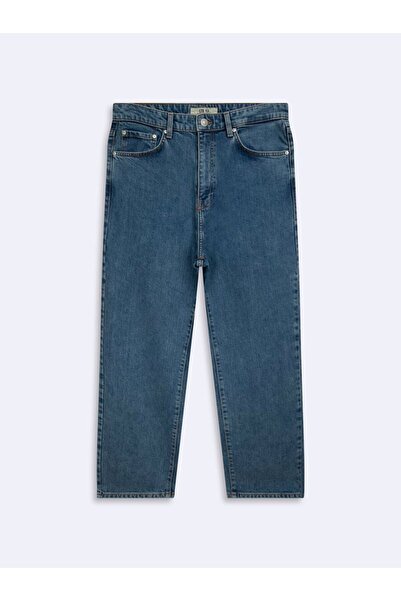 Ltb Leron Baggy Mid Indigo Jean Pantolon