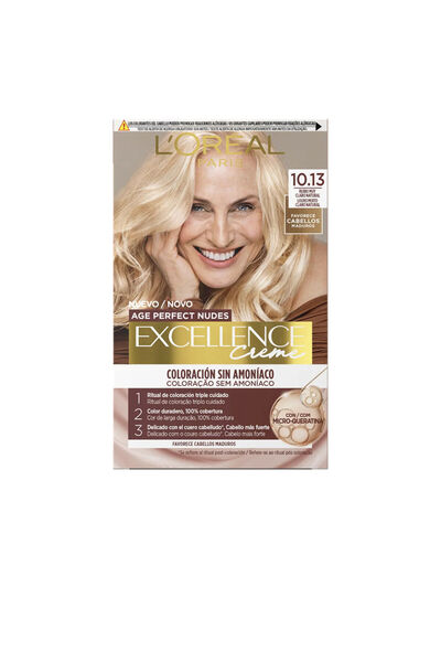 L'Oreal Paris Excellence Creme Ammoniakfreie Haarfarbe Mit Mikrokeratin #10.1...