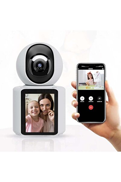 PopZa Smartfy Indoor Security Camera – Full HD Baby Monitor with Human Detect...