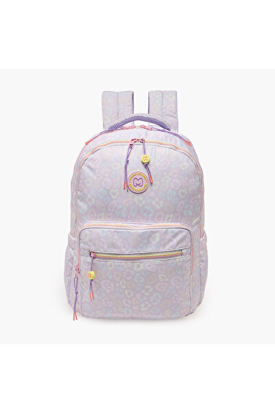 Marshmallow Printed Backpack for Girls 8-13 Years with Padded Shoulder Straps...