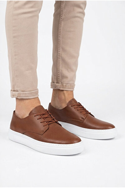 Zerenyus Zrc061 Premium Casual Daily Comfort Men's Classic Shoes Brown