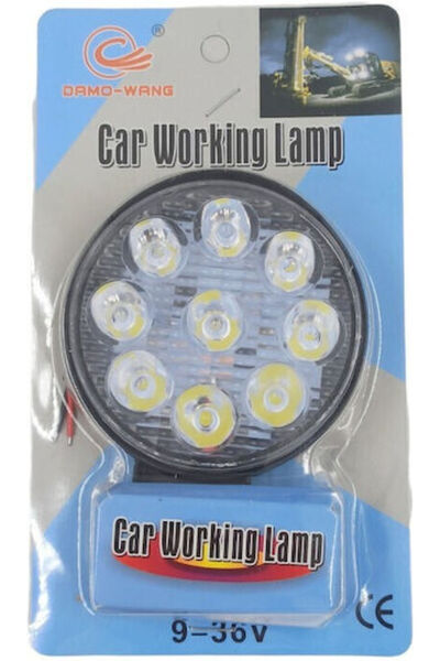 Other Roundς Αδιάβροχοι Προβολείς Αυτοκινήτου LED 9 - 36V 8 εκ. 1 τεμάχιο Κωδ...