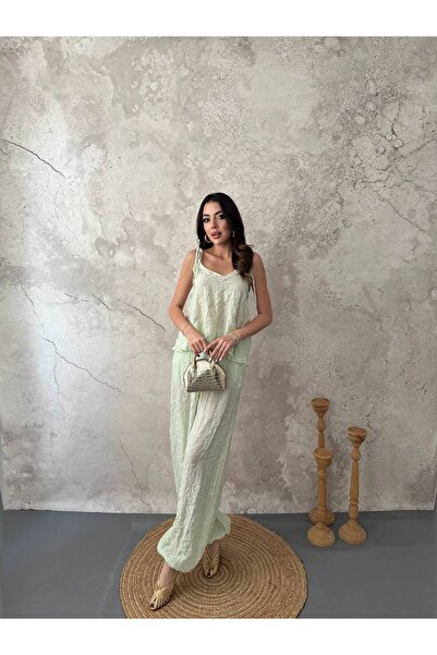 End Black Store Women's Summer Tiril Tiril Wrap Double Set Shoulder Detailed ...