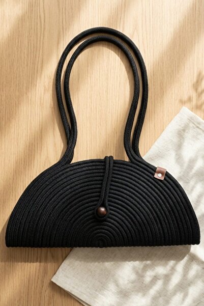 I Love Shoes Γυναικεία τσάντα Ocevia Black Rope