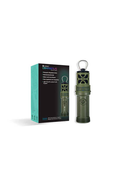 RAFEED Rechargeable Mosquito Repellent Stick, Ultrasonic & Thermal Electric D...