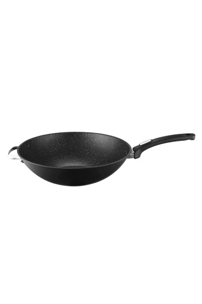 Arshia 32 cm Forged Non-Stick Wok Pan | Die-Cast Aluminum Wok with ILAG Coating