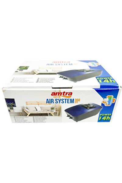 Amtra Pompa aerare acvarii UPS ( priza si acumulator )